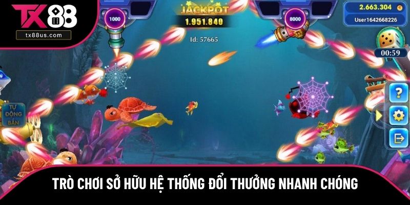 Trò chơi sở hữu hệ thống đổi thưởng nhanh chóng Trò chơi sở hữu hệ thống đổi thưởng nhanh chóng